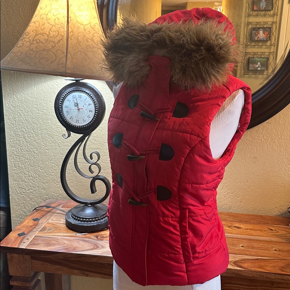 Love Tree Quilted Puffer Vest